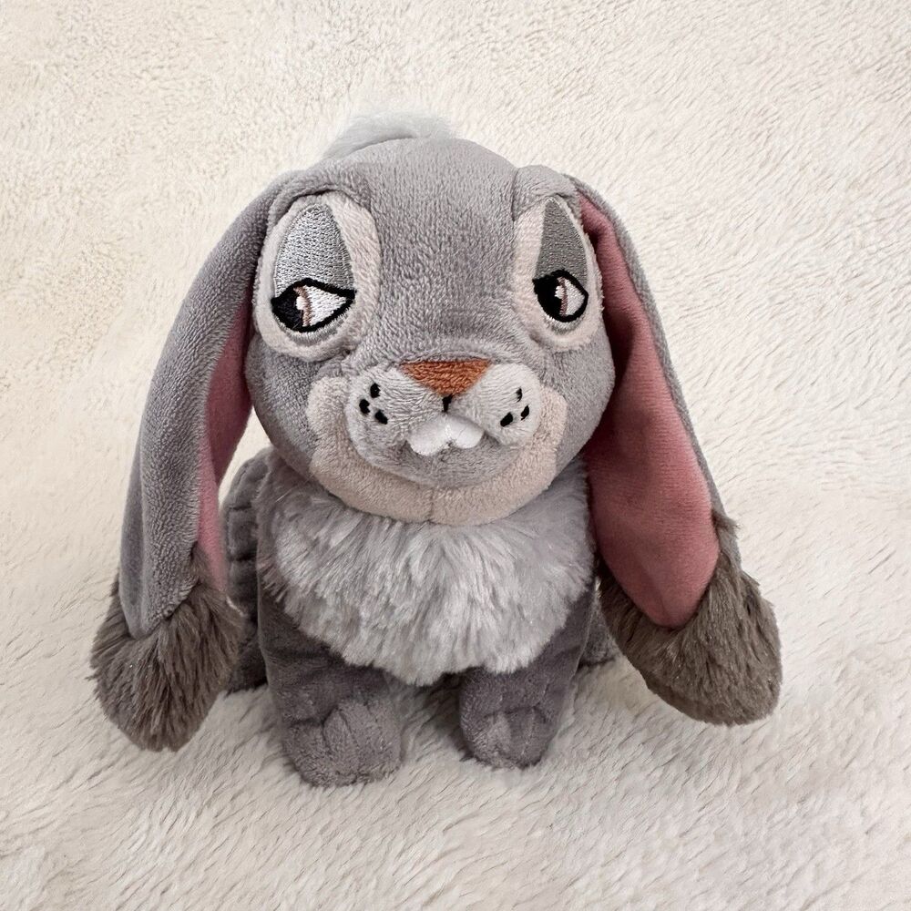 Disney Parks Sofia the First Clover Bunny Stuffed Plush Toy Sitting Rabbit 6"
